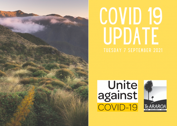 Covid Update 7 September 2021