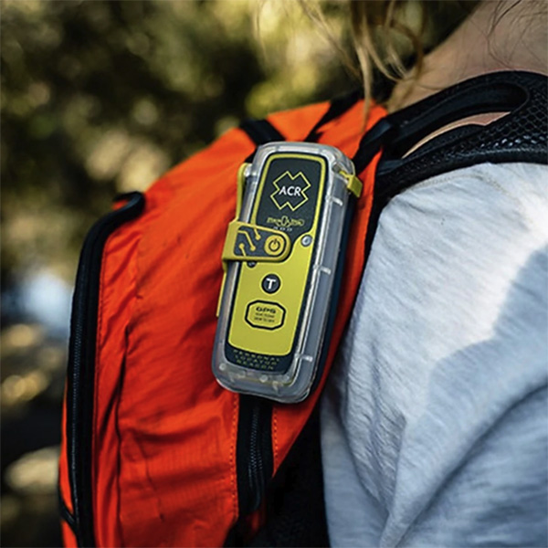 Locator beacon and hiker